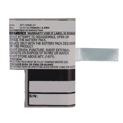 Ni-MH, 6V, 750mAh 50-14000-020,GTS3100-M Replacement for Symbol 21-36897-02 KT-12596-01 Battery Compatible with Symbol KT-12596-01 Barcode Scanner, Synergy Digital Barcode Scanner Battery 